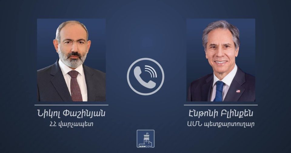 blinken-bisedon-me-kryeministrin-armen-per-rinisjen-e-bisedimeve-me-azerbajxhanin