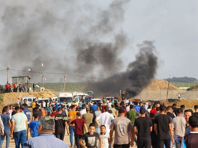 gaza,-4-palestineze-te-vdekur-nga-nje-shperthim-prane-gardhit-kufitar-me-izraelin