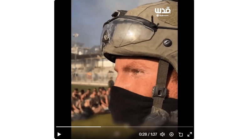 video-tregon-qindra-palestineze-te-ndaluar-dhe-te-zhveshur-ne-stadiumin-e-gazes