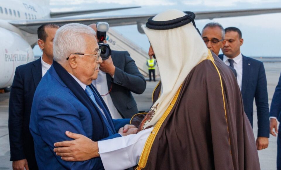presidenti-palestinez-mahmoud-abbas-ne-katar-per-bisedimet-e-armepushimit-ne-gaza