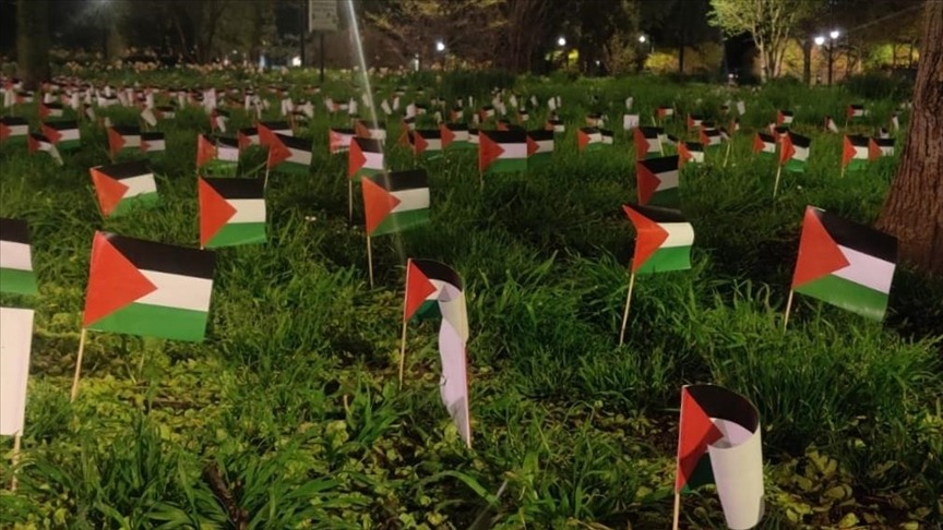 france,-13-mije-flamuj-palestineze-vendosen-ne-nje-zone-te-gjelber-per-femijet-e-vrare-ne-gaza