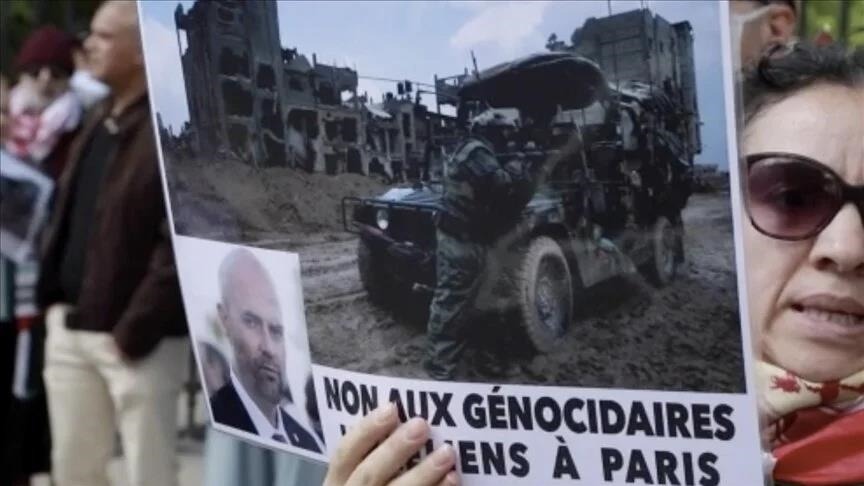 aktiviste-pro-palestines-protestojne-kunder-vizites-se-kryetarit-te-knessetit-izraelit-ne-france