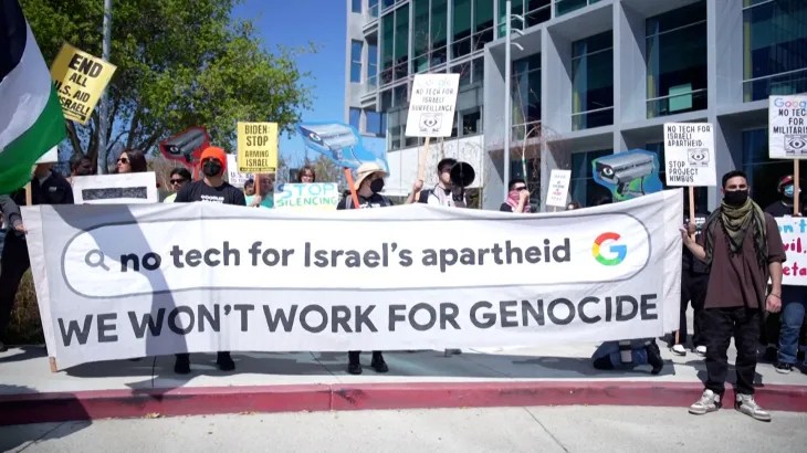 google-pushon-nga-puna-me-shume-punetore-qe-protestuan-ndaj-marreveshjes-se-saj-me-izraelin,-thone-aktivistet