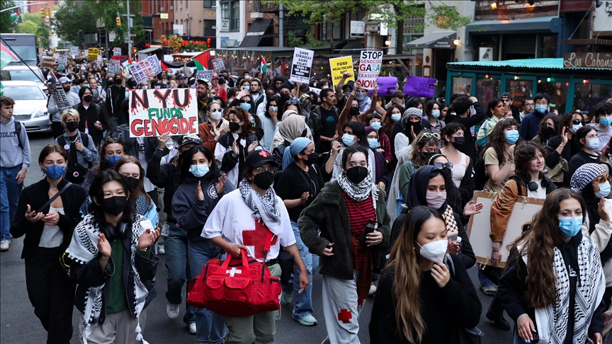 studente-dhe-aktiviste-ne-new-york-organizojne-proteste-ne-mbeshtetje-te-palestines
