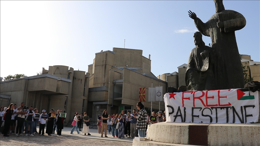 shkup,-studentet-e-ukim-it-permes-nje-proteste-shprehen-solidarizim-me-pa’lestinen