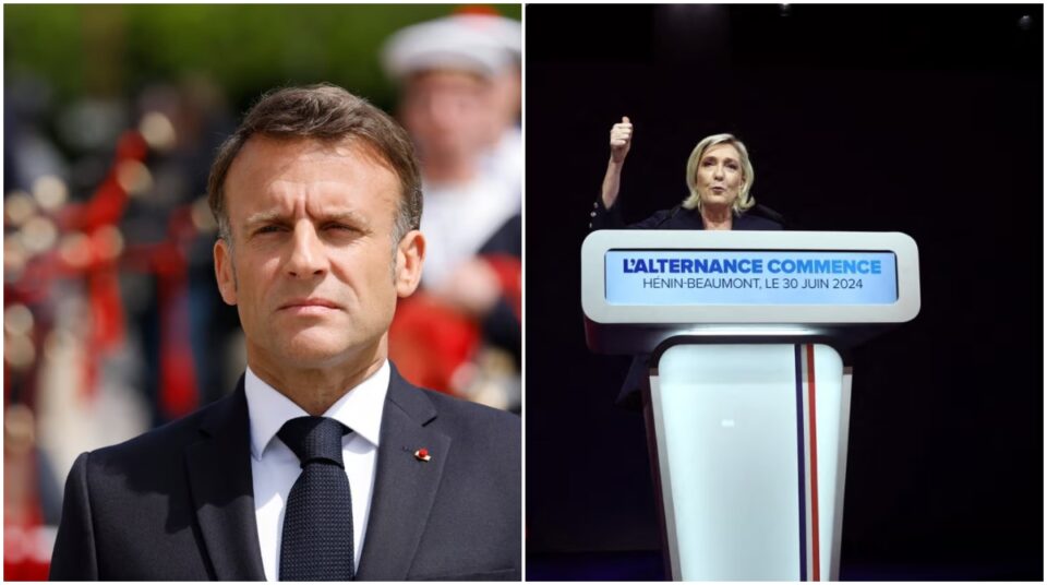 sondazhet-e-tregojne-humbes,-macron-ben-thirrje-per-bashkim!-le-pen-e-para-ne-renditje:-kemi-nevoje-per-shumice-absolute