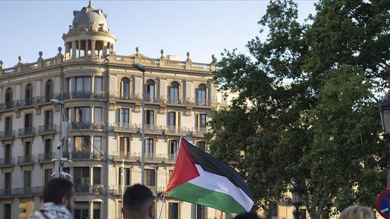 spanje,-taksistet-ne-barcelone-proteste-ne-mbeshtetje-te-pa’lestines