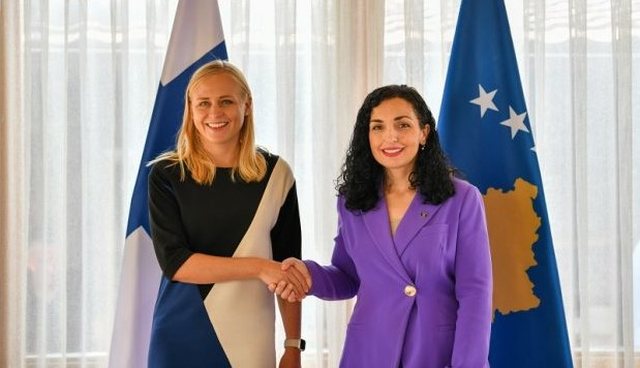 presidentja,-vjosa-osmani:-kosova-e-finlanda-partnere-te-palekundura