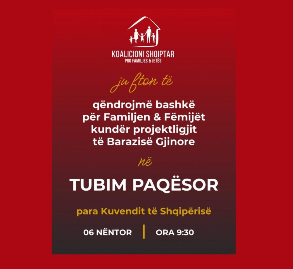 koalicioni-“pro-familjes-&-jetes”-njofton-proteste-para-kuvendit-kunder-projektligjit-per-barazine-gjinore