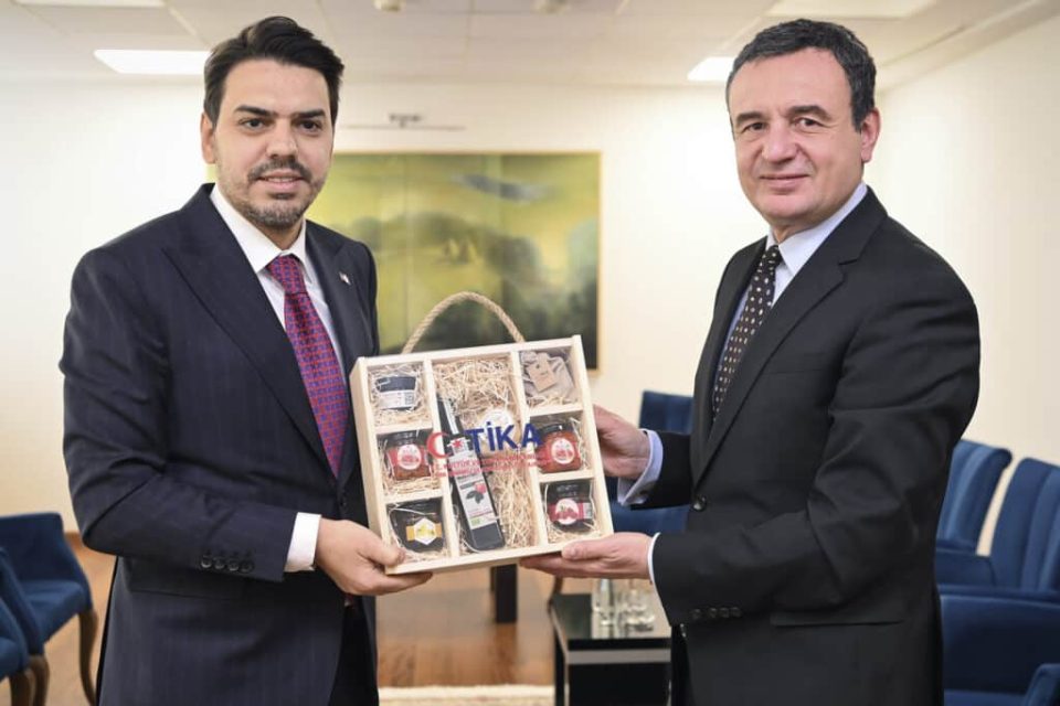 kryeministri-kurti-mirepriti-presidentin-e-agjencise-turke-per-bashkepunim-dhe-koordinim-(tika),-abdullah-eren