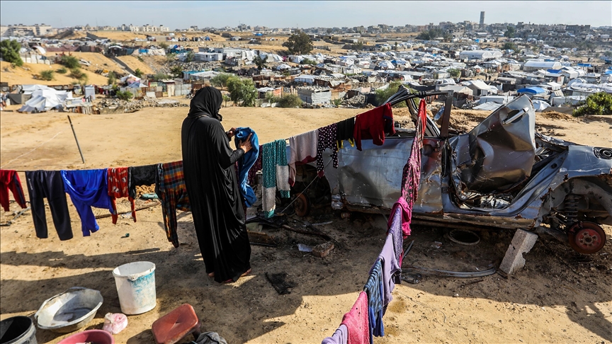 palestinezet-e-zhvendosur-ne-gaza-perballen-me-kushtet-e-ashpra-te-dimrit