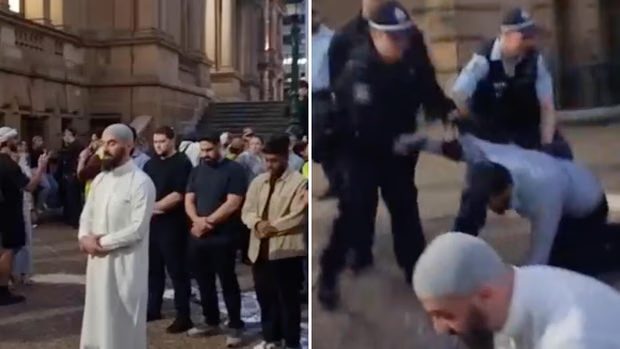 “besimtaret-kishin-leje-per-namaz”:-policia-e-australise-kerkon-falje-pas-largimit-me-force-te-myslimaneve-gjate-faljes