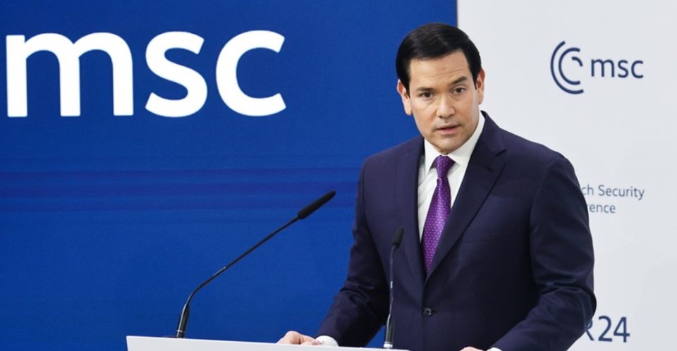 konferenca-e-sigurise-ne-mynih,-rubio:-fati-i-shba-se-dhe-evropes-eshte-i-perbashket!-amerika-ka-marre-persiper-detyren-e-ndertimit-te-nje-bote-te-re.