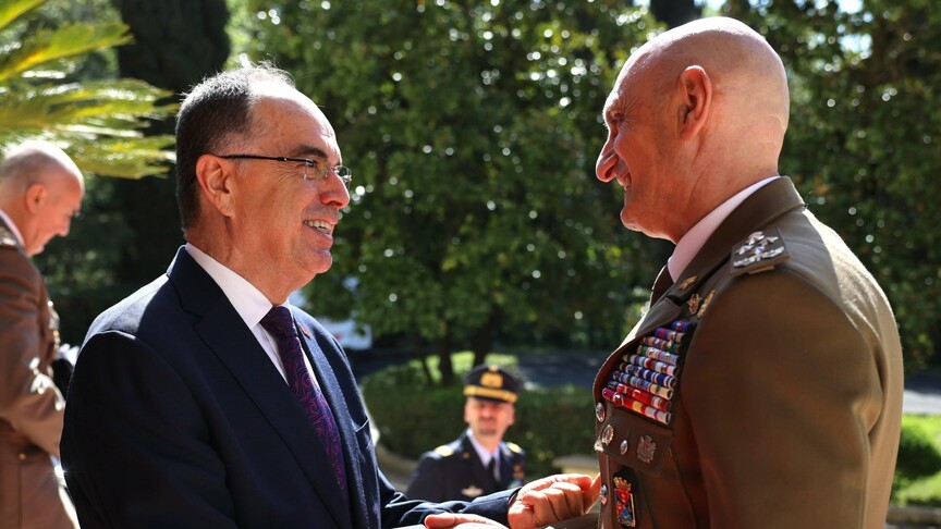 begaj-takon-shefin-e-ushtrise-italiane:-qendrojme-te-bashkuar-per-stabilitetin-ne-ballkanin-perendimor