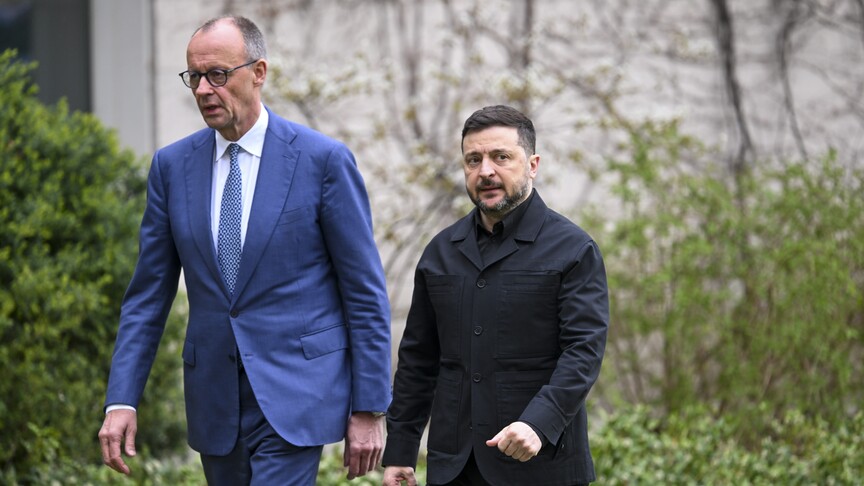 zelenskyy-mberrin-ne-berlin-per-bisedime-me-kancelarin-gjerman,-merz