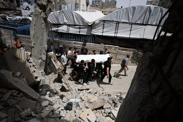 tete-palestineze-te-vrare-ne-sulmet-izraelite-ne-gaza,-mes-tyre-tre-punonjes-te-nje-kuzhine-komunitare