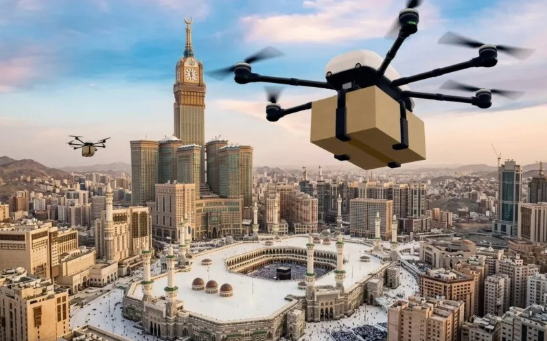 arabia-saudite-perdor-drone-dhe-inteligjence-artificiale-per-te-rritur-sigurine-gjate-haxhit-2026