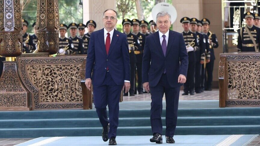 presidenti-begaj-vizite-zyrtare-ne-uzbekistan,-ne-fokus-thellimi-i-marredhenieve-mes-dy-vendeve