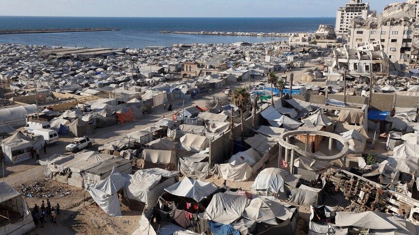 okb-ja-paralajmeron-per-kushte-te-tmerrshme-ne-zonat-e-zhvendosjes-ne-gaza,-1,7-milion-palestineze-perballen-me-mungesa