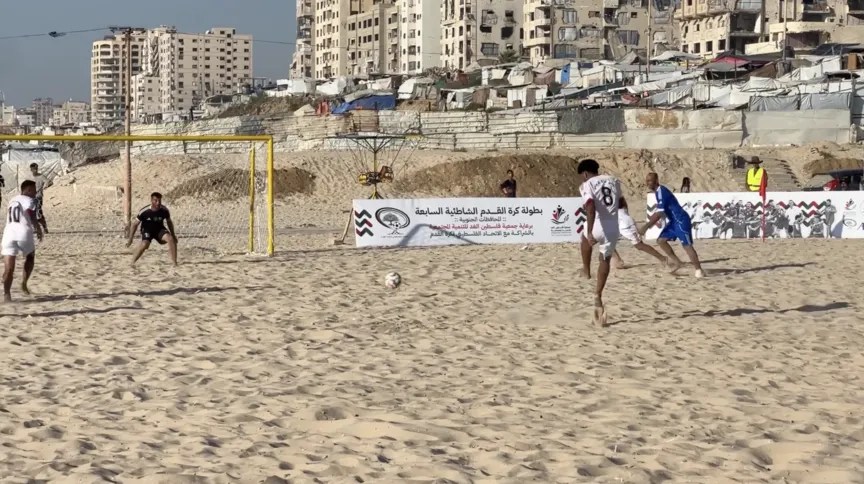 rikthehet-turneu-i-futbollit-ne-plazh-ne-gaza,-u-pezullua-per-shkak-te-sulmeve-izraelite