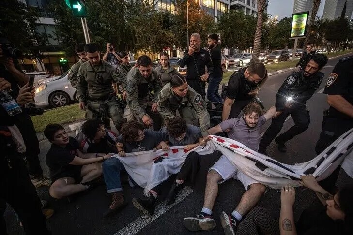 policia-izraelite-arreston-9-protestues-ne-tel-aviv-gjate-nje-tubimi-kunder-dhunes-se-pushtuesve-ne-bregun-perendimor