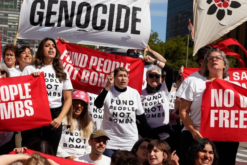 protesta-masive-ne-new-york-kunder-netanyahut,-mbi-100-persona-te-arrestuar