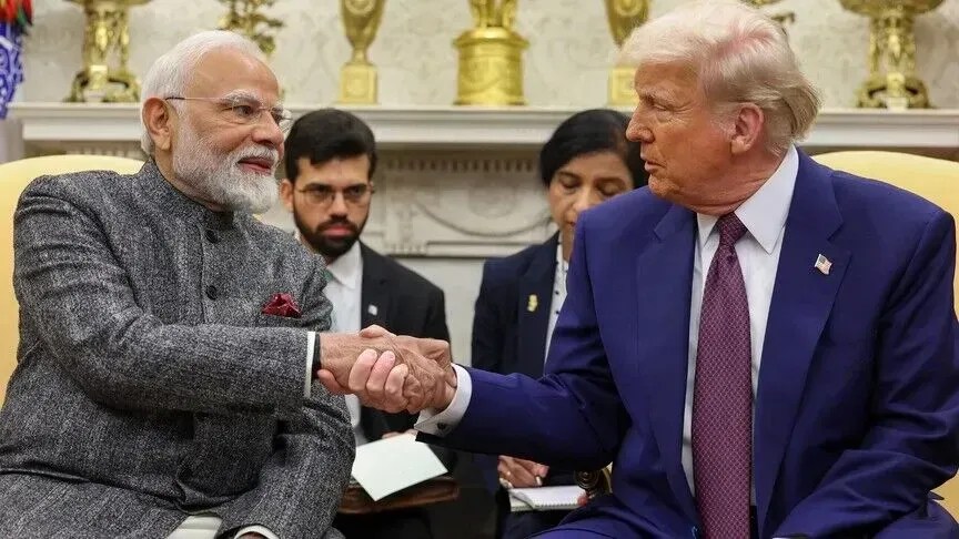 modi-dhe-trump-diskutojne-marredheniet-tregtare,-te-mbrojtjes-dhe-ato-energjetike-indi-shba